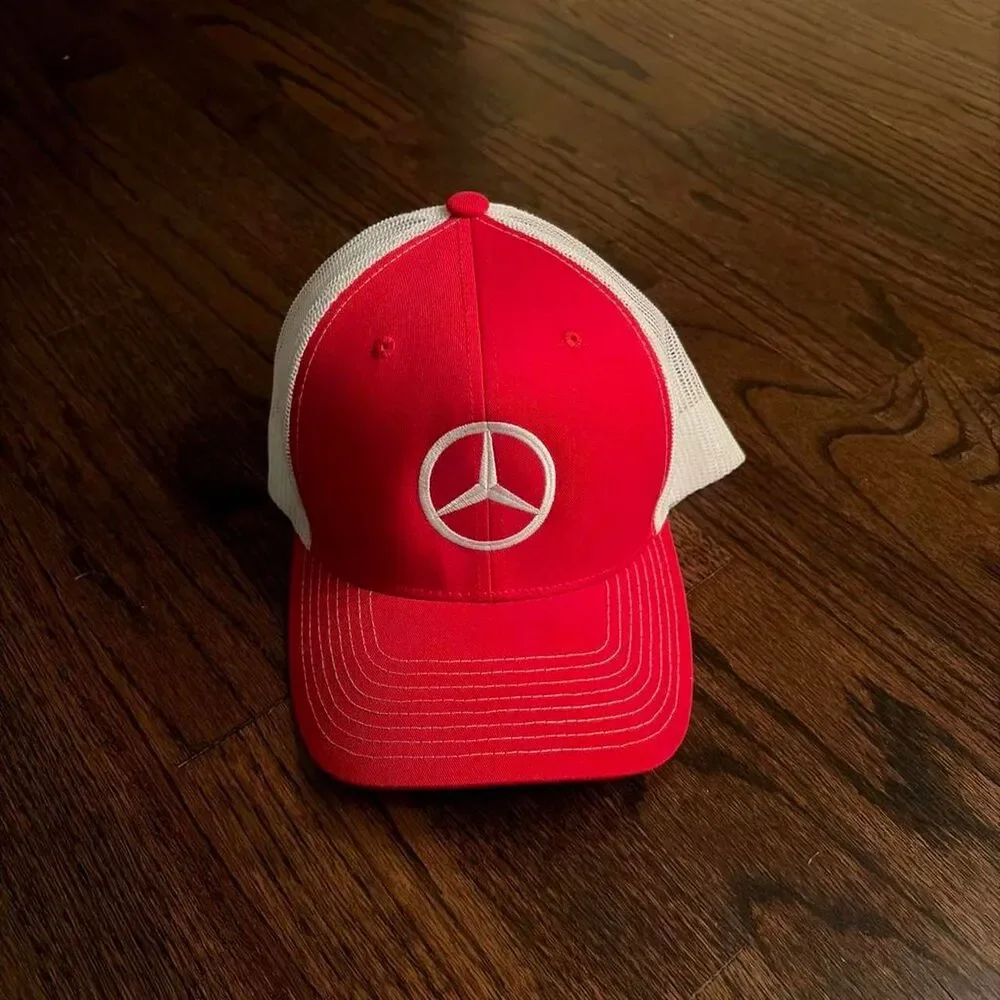 Mercedes-benz Men's Red Hat